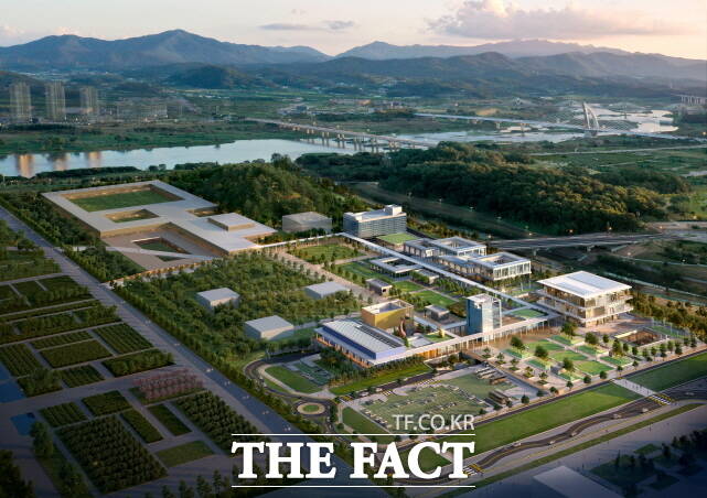 국립박물관단지 전체 조감도. /행복청