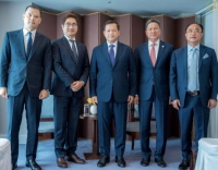 전우종 SK증권 대표, 캄보디아 총리 만나 투자협력 논의