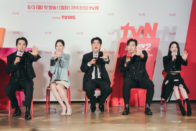 tvN 새 월화드라마 플레이어2 배우들이 드라마계 범죄도시가 되고 싶다는 바람을 전했다. /CJ ENM