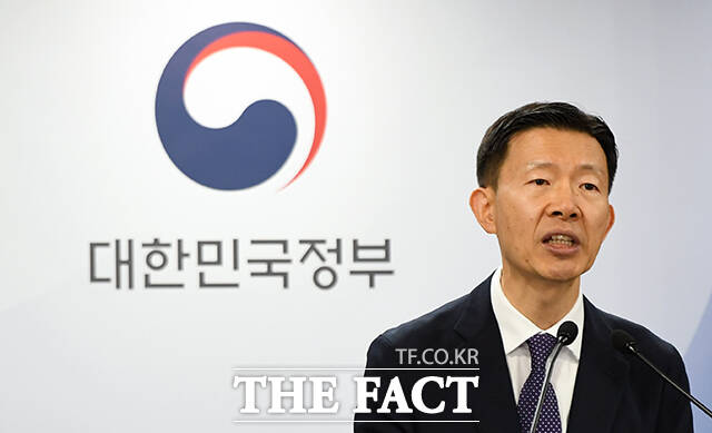 노경원 우주항공청 차장이 29일 오후 서울 종로구 정부서울청사에서 우주항공청 정책 방향의 주요 내용을 브리핑하고 있다. /임영무 기자