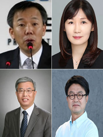 농협중앙회는 30일 변찬우(왼쪽 위 시계방향)·옥경영·강원택·송인택 등 사외이사 4명을 선출했다. /농협중앙회