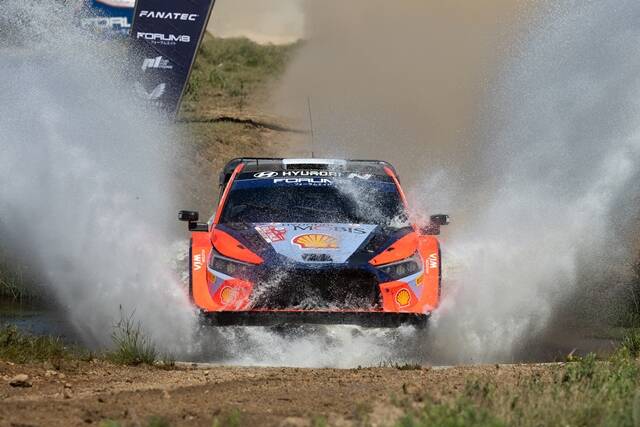 현대자동차가 2024 WRC 이탈리아 랠리에서 우승을 차지했다. /현대자동차