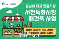  서천군, 고향사랑 지정기부로 서천특화시장 재건 돕는다