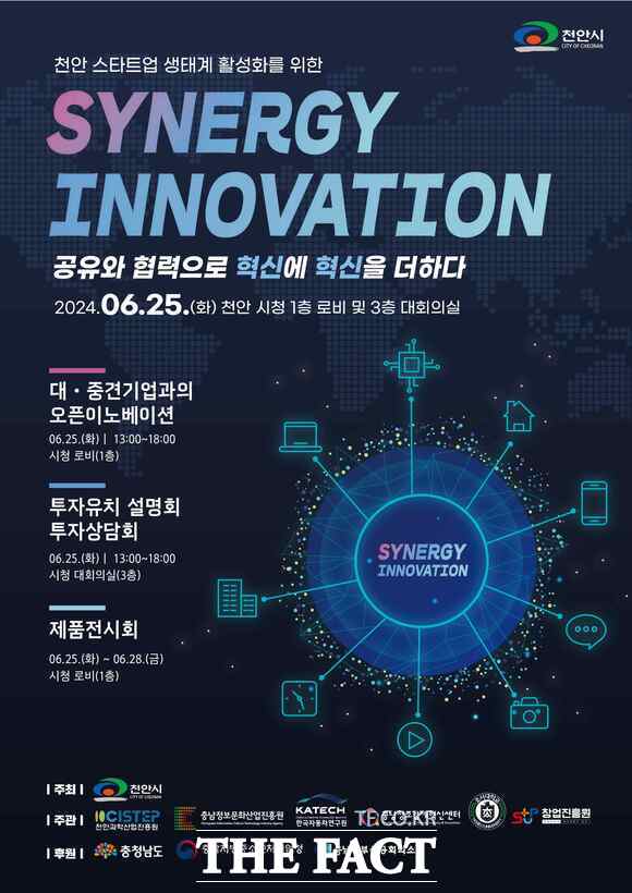 천안시‘시너지 이노베이션(Synergy Innovation)’ 홍보물. /천안시