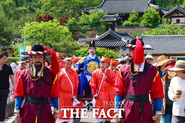 산청남사예담촌 태조교서전./산청군