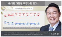  尹 지지율, 0.9%P 오른 31.5%…서울·70대·보수층 소폭 하락[리얼미터] 