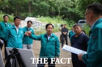  주광덕 남양주시장, 장마철 대비 재해취약지 현장 점검