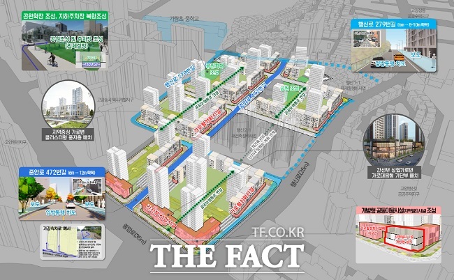 고양시 행신동 미래타운 주거환경 개선 계획./고양시