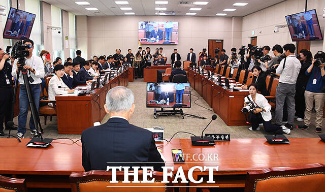 법사위 첫 전체회의에 불참한 박성재 법무부 장관.