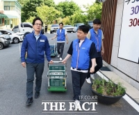  경과원, 수원 우만종합사회복지관서 이웃사랑 봉사활동