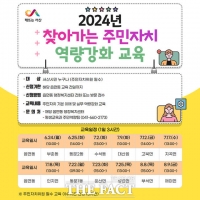  서산시, 찾아가는 주민자치 역량 강화 교육 운영