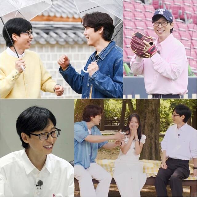 유재석은 SBS 틈만 나면,에서 초보 MC 유연석과 게스트들을 배려하는 모습으로 호평 받았다. /SBS