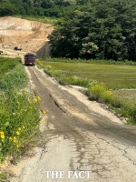  남원시 대산면 신촌마을 주민들 공사 비산먼지로 ‘몸살’