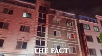  경산 원룸서 불…1명 부상, 1000여만 원 재산피해