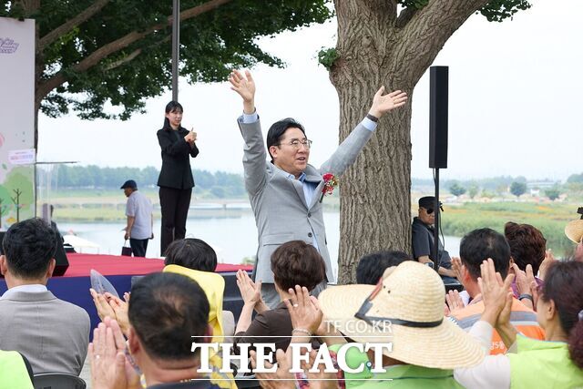 지난 27일 아산시 행복키움추진단이 전국 최초로 ‘행복키움박람회’를 개최하고 있다. /아산시