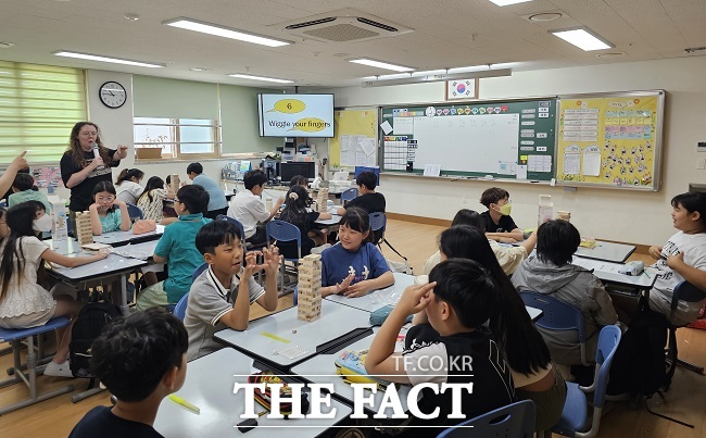 잉글리시 스쿨 교육 현장 /평택시