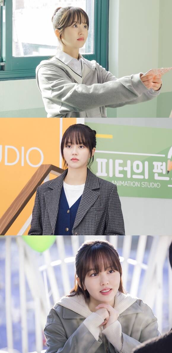 tvN 새 월화드라마 우연일까?에 출연하는 김소현의 스틸컷이 공개됐다. /tvN