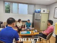  권희전 천안 부성2동장, 첫 행보로 경로당 방문