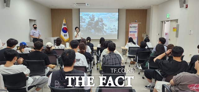 광주전남지방병무청은 돈보스코 학생들을 초청해 맞춤형 병역진로설계 서비스를 제공했다. / 광주전남지방병무청