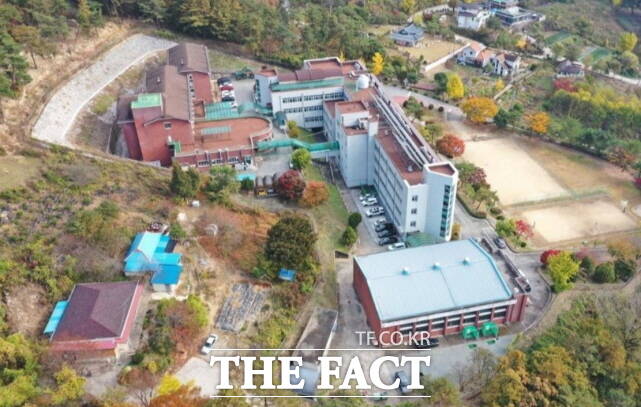 충남과학고 전경. /충남과학고