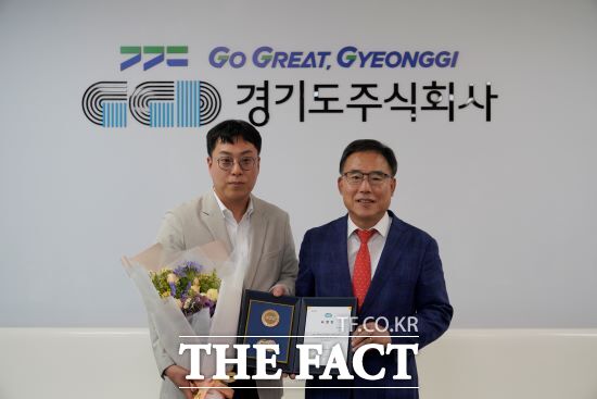 경기도와 경기도주식회사의 지원을 받은 도내 중소기업 ㈜호재에프에스가 2024년 경기도 중소기업 유공 표창을 수상했다./경기도