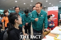  이상민 행안부 장관, 완주군 수해 지역 방문