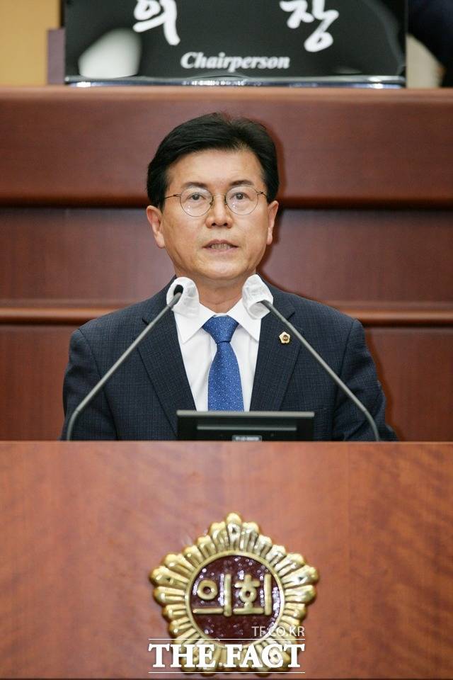 발언하는 박용근 전북도의원. /전북도의회