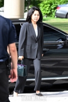  법원 출석하는 이재명 전 대표 배우자 김혜경 [포토]