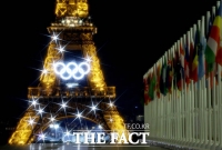  '예술의 도시' 파리의 변신...경기장으로 바뀐 명소들 [TF사진관]