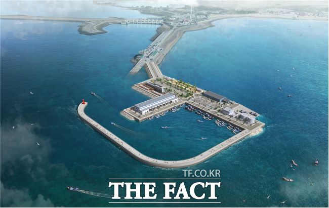 안산 방아머리항 전경./경기도