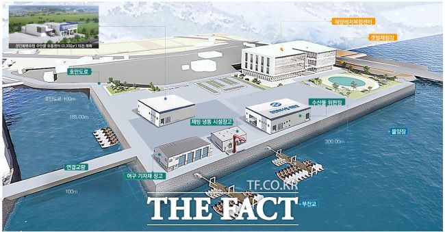 김포시 대명항 개발계획도./경기도