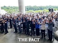  천안시, 광복절 경축식 개최…'37년만의 함성’ 독립기념관에 메아리 쳐