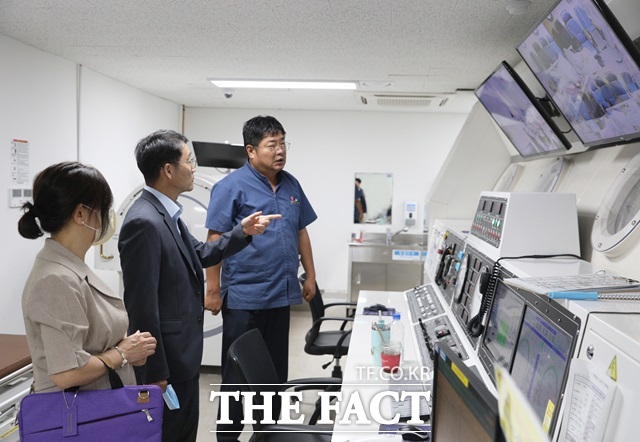 원광대학교병원은 전북도와 의료 사태 장기화에 따른 응급의료 유지 합동 대응 방안과 응급환자 진료 운영을 점검했다./원광대학교병원