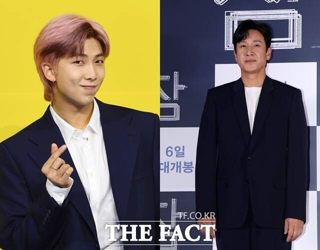 방탄소년단 RM(왼쪽)의 다큐멘터리 영화 알엠: 라이트 피플, 롱 플레이스가 오픈시네마 섹션 초청작에 이름을 올렸다. /더팩트 DB