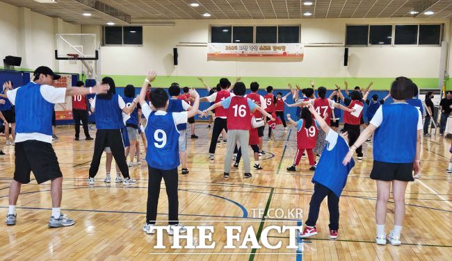 과천시 특수교육 대상자들을 위한 ‘2024 스포츠 한마당’ 모습./과천시 장애인복지관