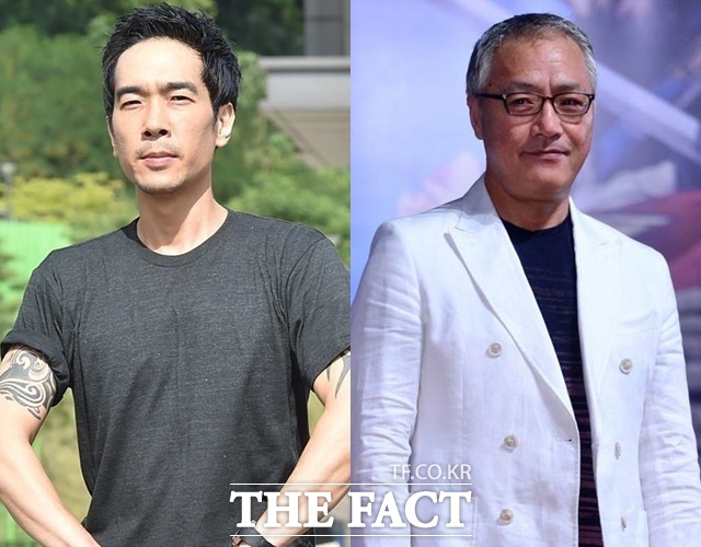 그룹 룰라 출신 가수 고영욱(왼쪽)이 미성년자 성매매로 사회적 물의를 일으킨 배우 이경영의 콘텐츠를 제재하지 않는 유튜브에 불만을 드러냈다. /더팩트 DB