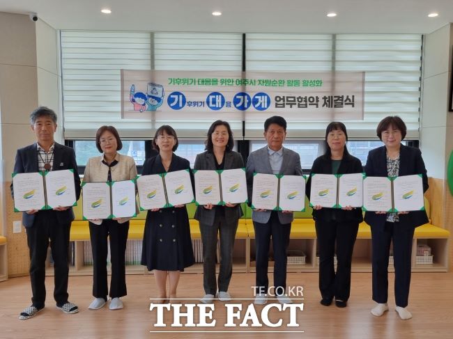 여주시지속가능발전협의회, 12개 시민단체와 온실가스 저감 등 업무협약/여주시