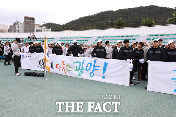 제36회 전라남도 생활체육 대축전에서 전남 광양시 선수단이 23개의 메달을 획득했다./광양시