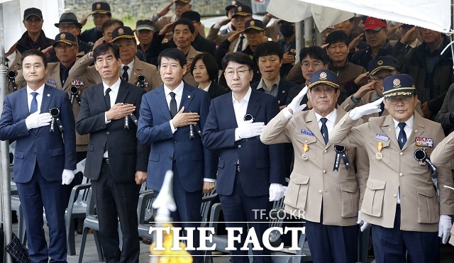 우범기 전주시장은 ‘월남전참전 전주지역 전사자 합동 위령제’에 참석했다. /전주시