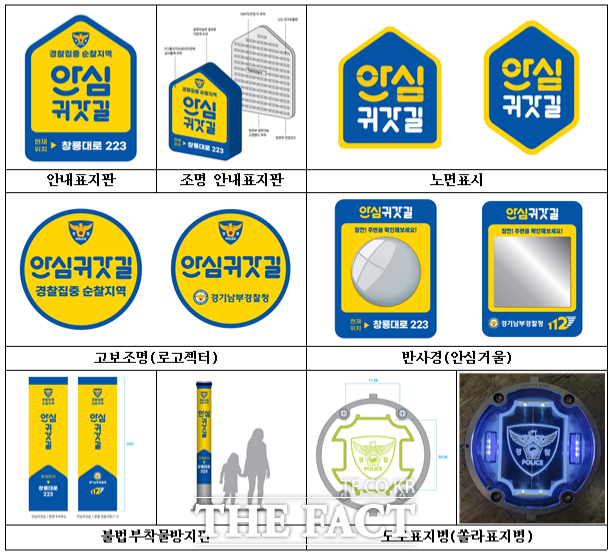 방범시설물 표준디자인 /경기남부경찰청