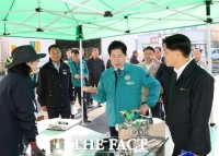  공영민 고흥군수, 공공비축미 수매 현장 찾아 작황 상태 점검