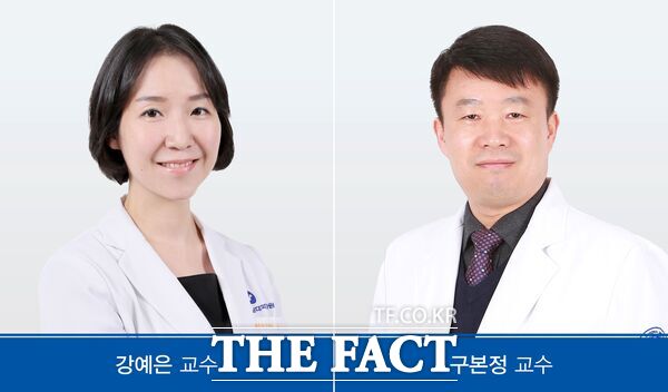 사진 왼쪽부터 내분비대사내과 강예은·구본정 교수. / 충남대학교병원