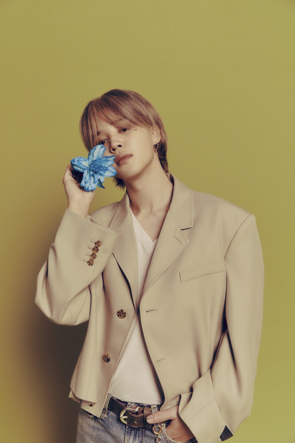 방탄소년단 지민이 2024 MTV EMA에서 올해의 베스트 K팝을 수상했다. /빅히트 뮤직