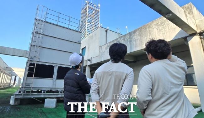 사업장 안전보건점검 실시 모습./부천시