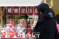  알록달록 빼빼로데이...'어떤 빼빼로를 사볼까?' [TF사진관]