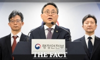  행정·안전분야 성과 및 향후 추진계획 브리핑하는 고기동 행안부 차관 [포토]