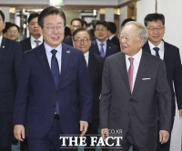  손경식, 이재명 만나 '비효율적 노동 규제로 기업 경쟁력 하락 우려'