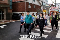  오언석 도봉구청장 '수능 청소년 선도‧보호 캠페인' [포토]