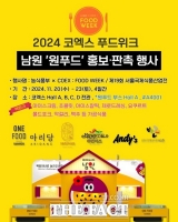  남원시 원푸드, '2024 서울국제식품산업전 코엑스 푸드위크' 참가