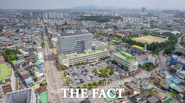 익산신청사 전경./익산시